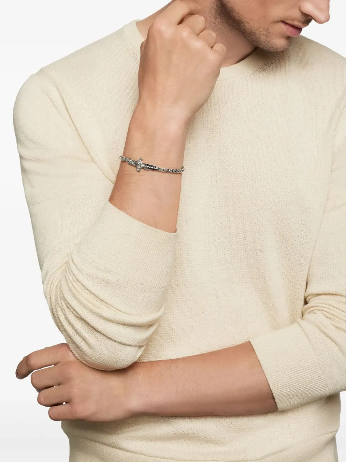David Yurman ウェーブス ダガー ブレスレット - 画像2