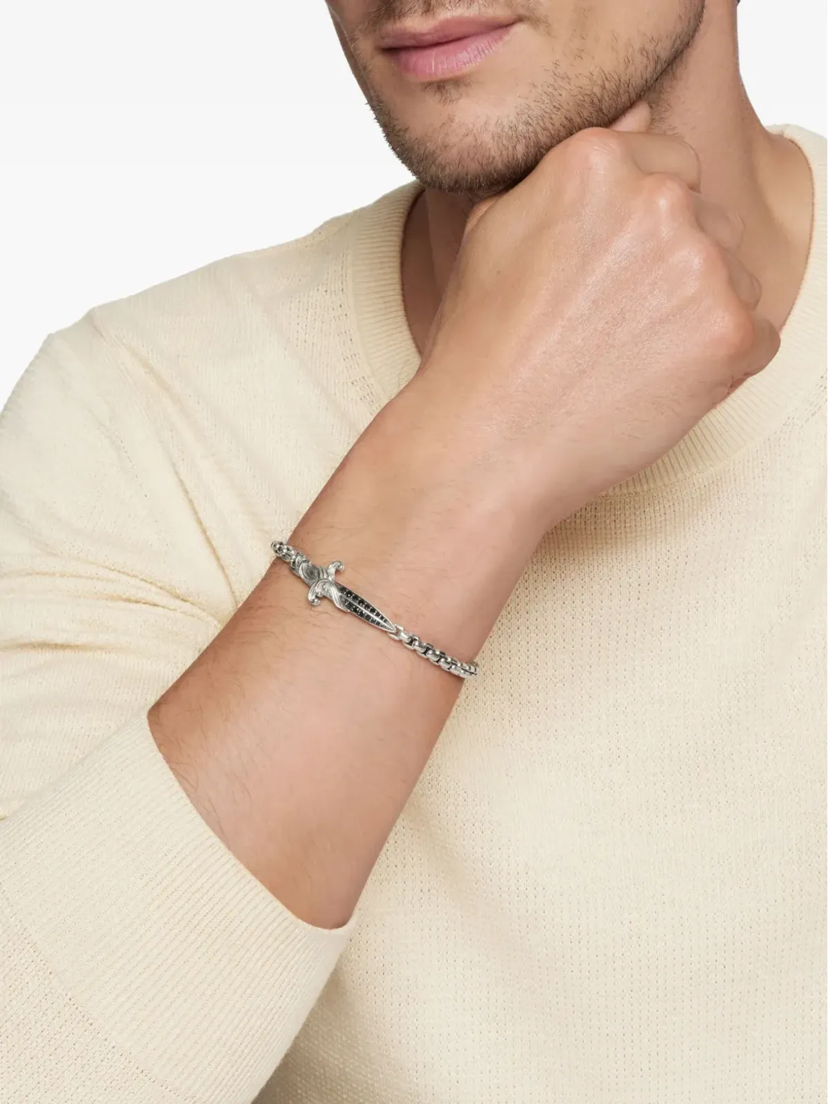 David Yurman ウェーブス ダガー ブレスレット - 画像3