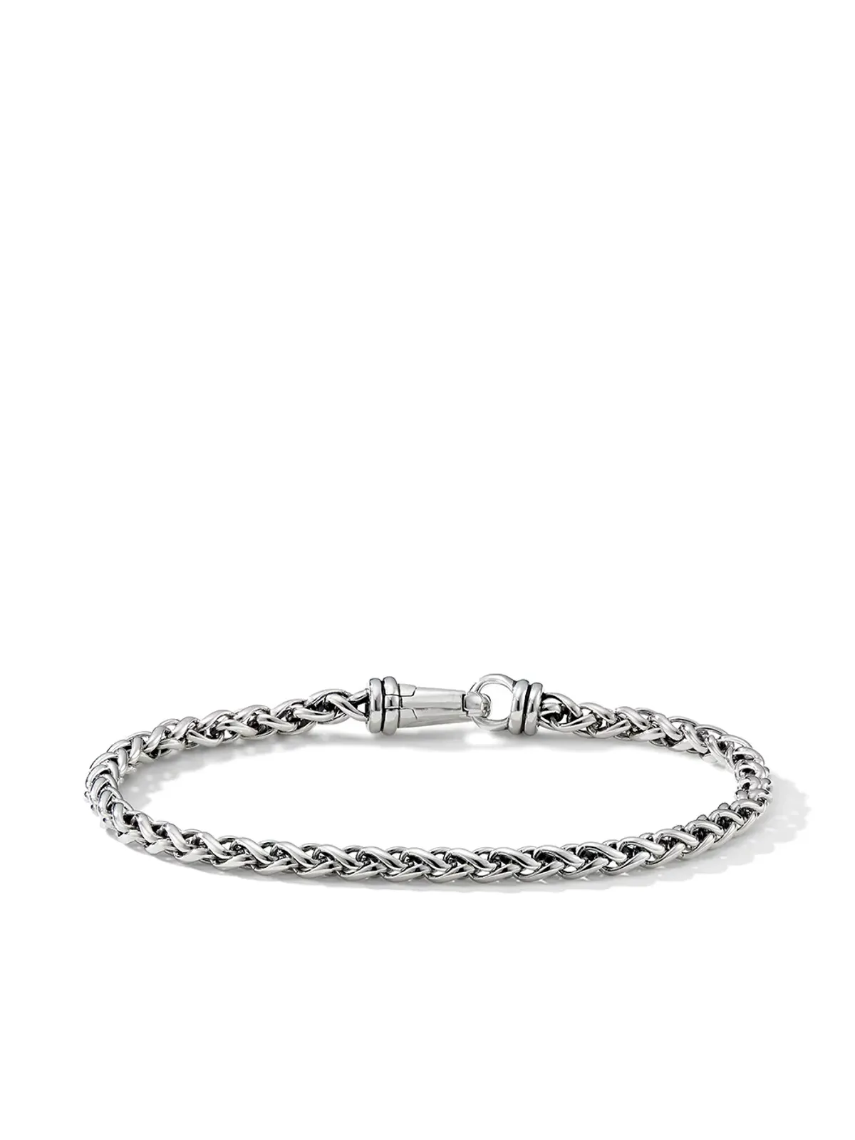 David Yurman スターリングシルバー ウィートチェーン ブレスレット - 画像1