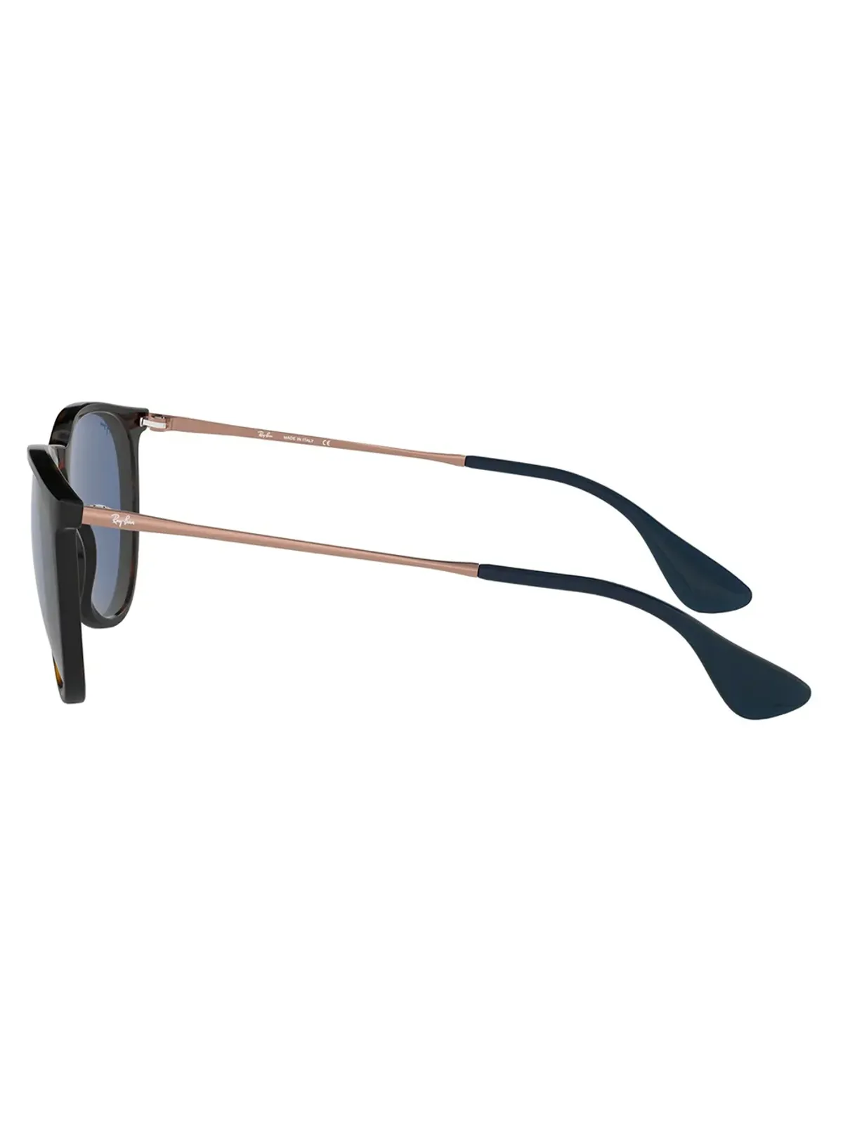 Ray-Ban キーホール丸型サングラス ブラウン - 画像3