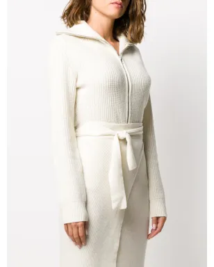 Cashmere In Love リブ編み ハイネック ボディスーツ - サムネイル3