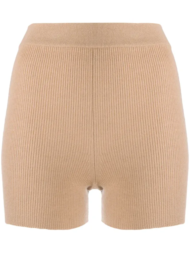 Cashmere In Love Cashmere In Love Alexaリブ編みバイカーパンツの商品画像