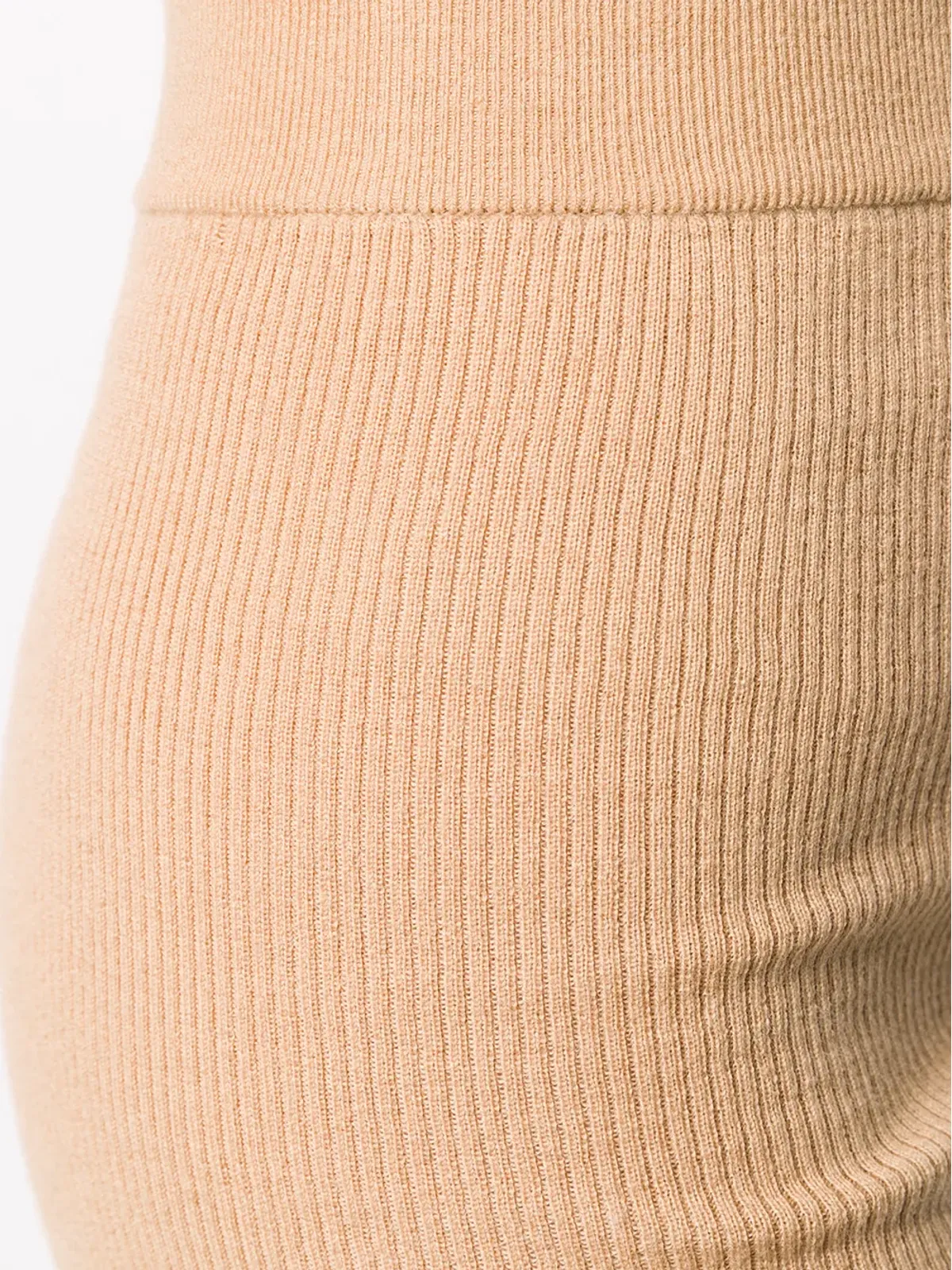 Cashmere In Love Alexaリブ編みバイカーパンツ - 画像5