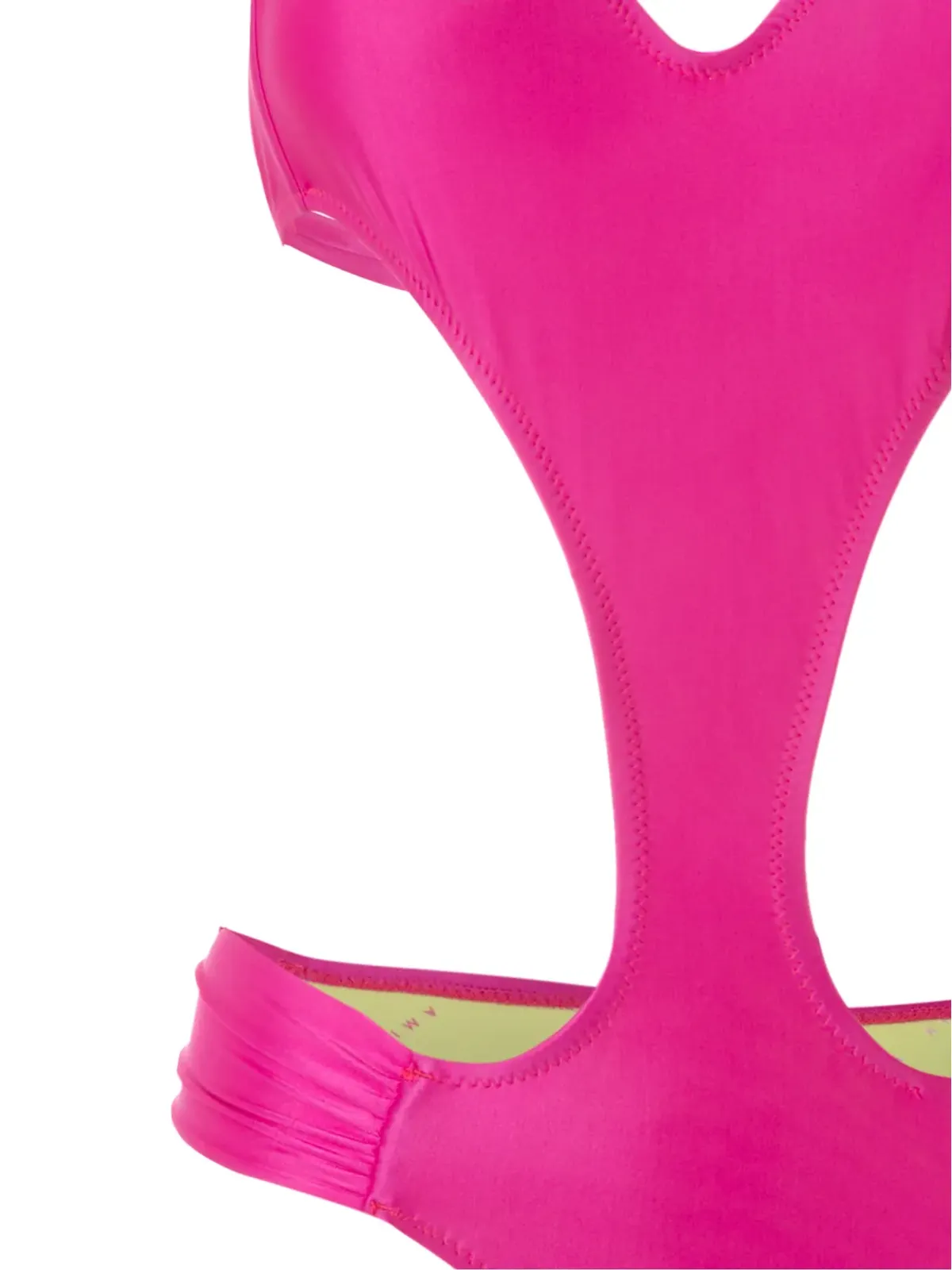 Amir Slama draped cut-out one-piece - Pink - 画像5