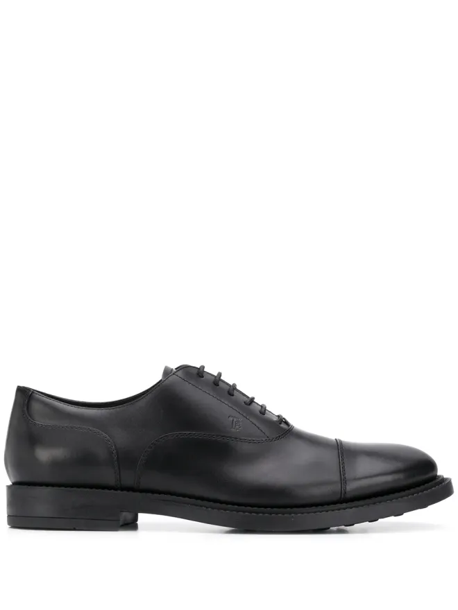 Tod's Tod's レザーオックスフォードシューズ ブラックの商品画像