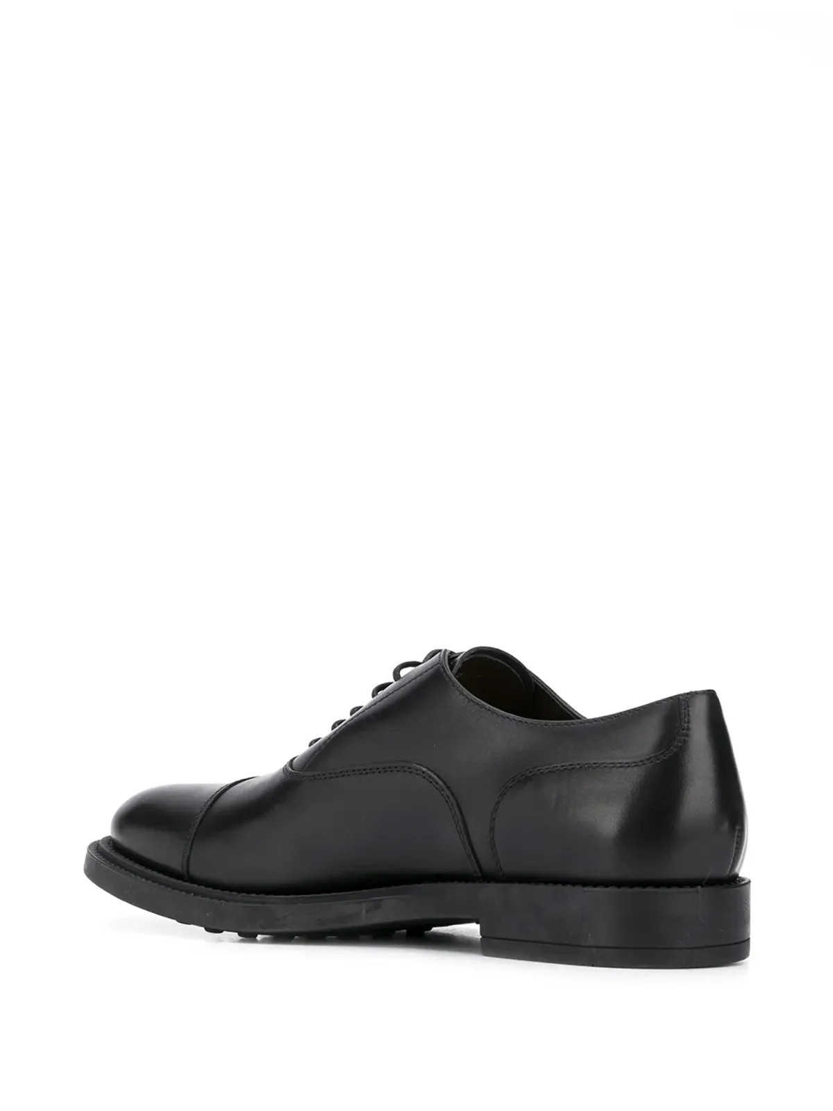 Tod's レザーオックスフォードシューズ ブラック - 画像3