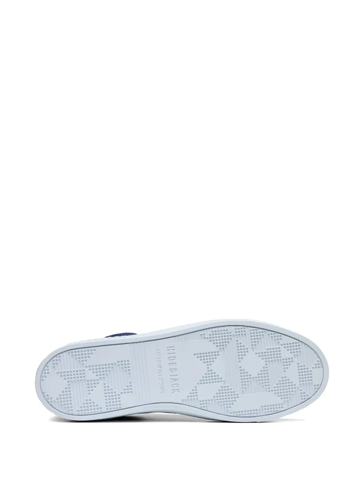 Hide&Jack Oil lace-up sneakers - Blue - 画像5