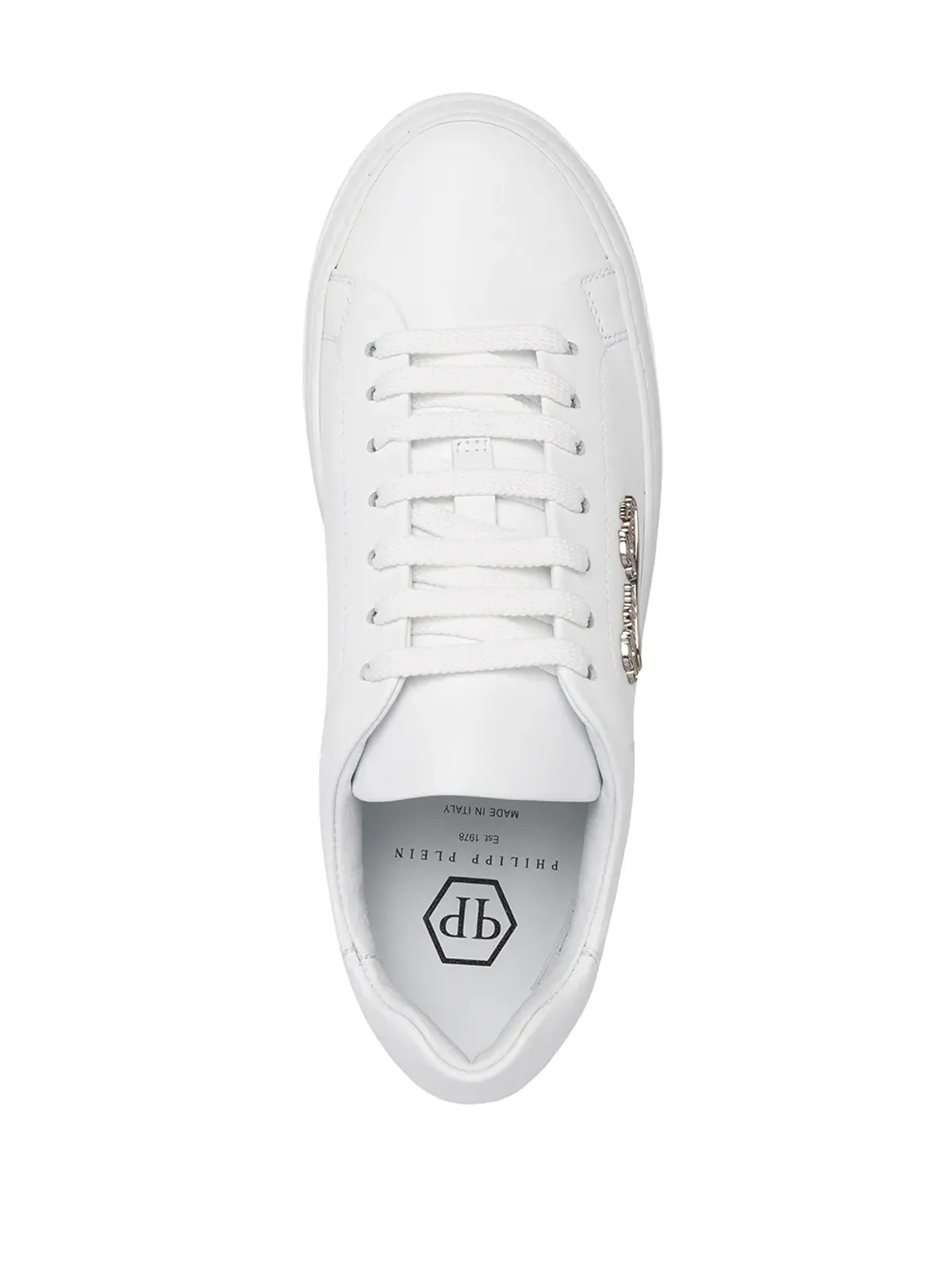 Philipp Plein Signature ロー・トップスニーカー - 画像4