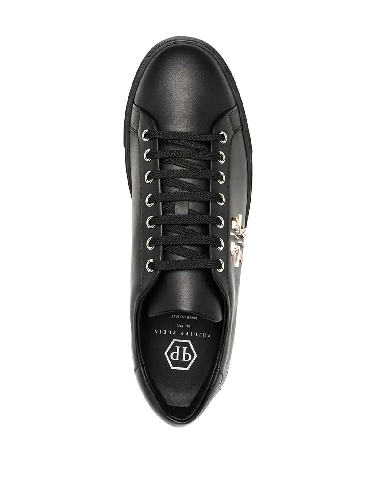 Philipp Plein PP1978 ロー・トップスニーカー - ブラック - 画像4