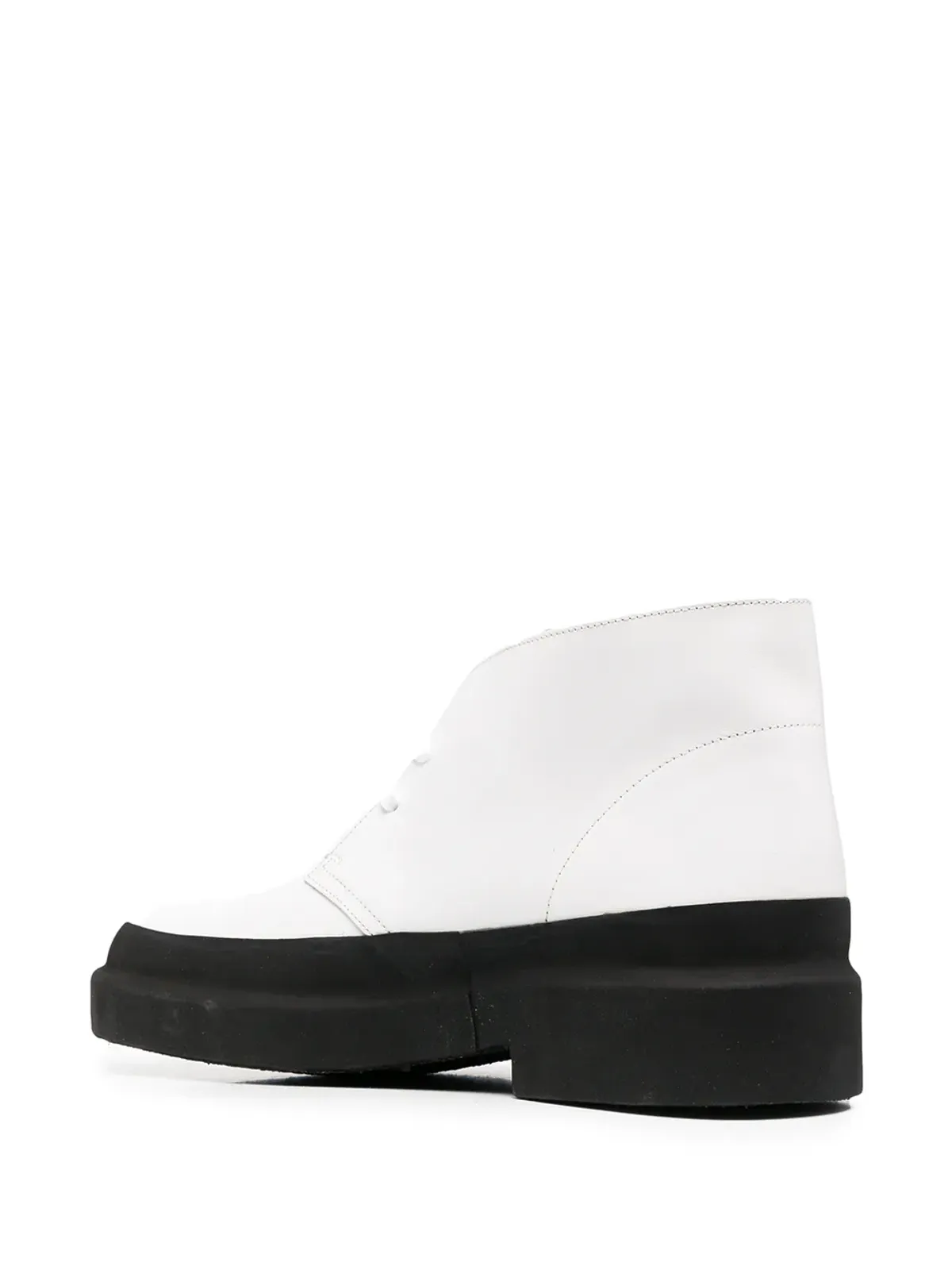Clarks Originals ツートーン デザートブーツ - ホワイト - 画像3