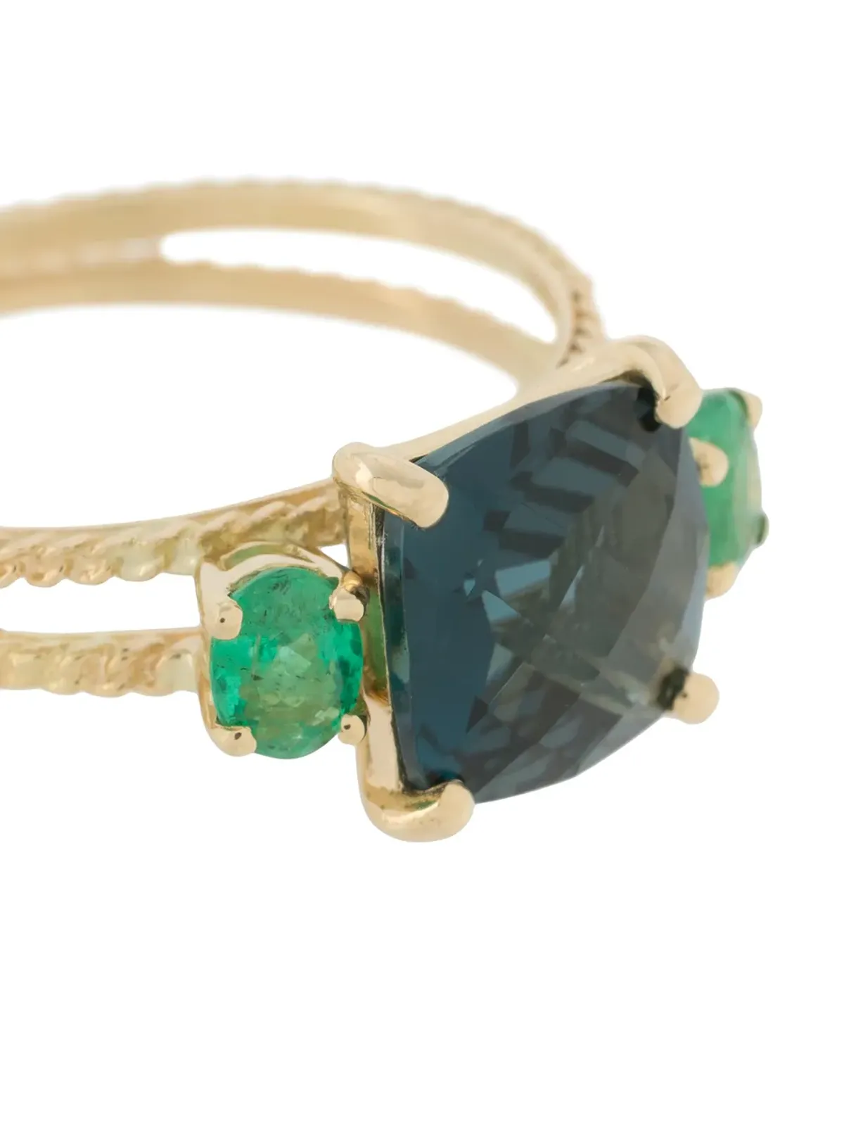 Wouters & Hendrix Gold 18kt イエローゴールド Charleston Chapters リング - 画像3