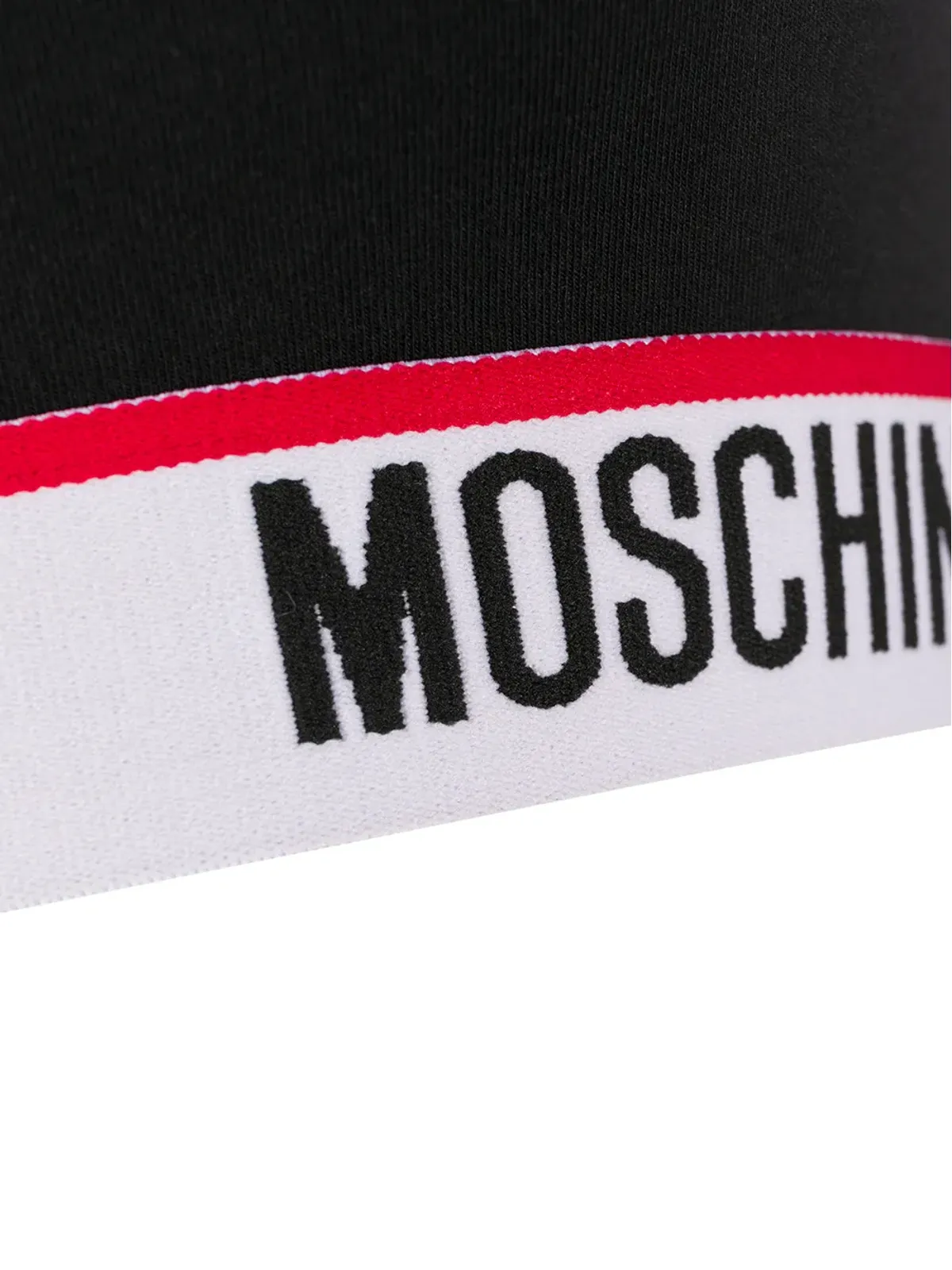 Moschino ロゴテープ スポーツブラ - 画像3