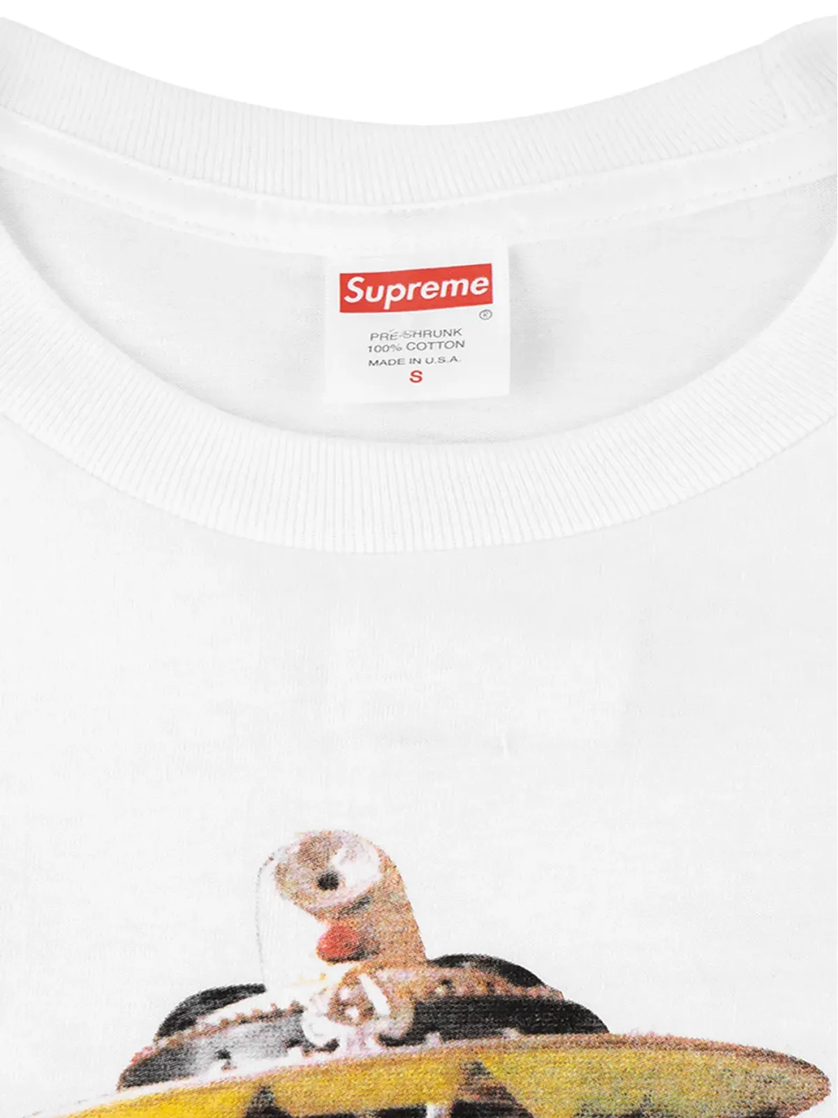 Supreme x Rammellzee グラフィックプリントTシャツ - White - 画像3