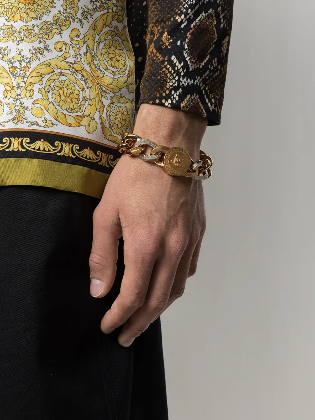 Versace メデューサ チェーン ブレスレット - 画像2