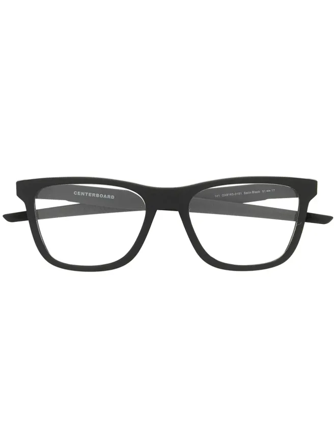 Oakley Oakley スクエアフレームメガネ ブラックの商品画像