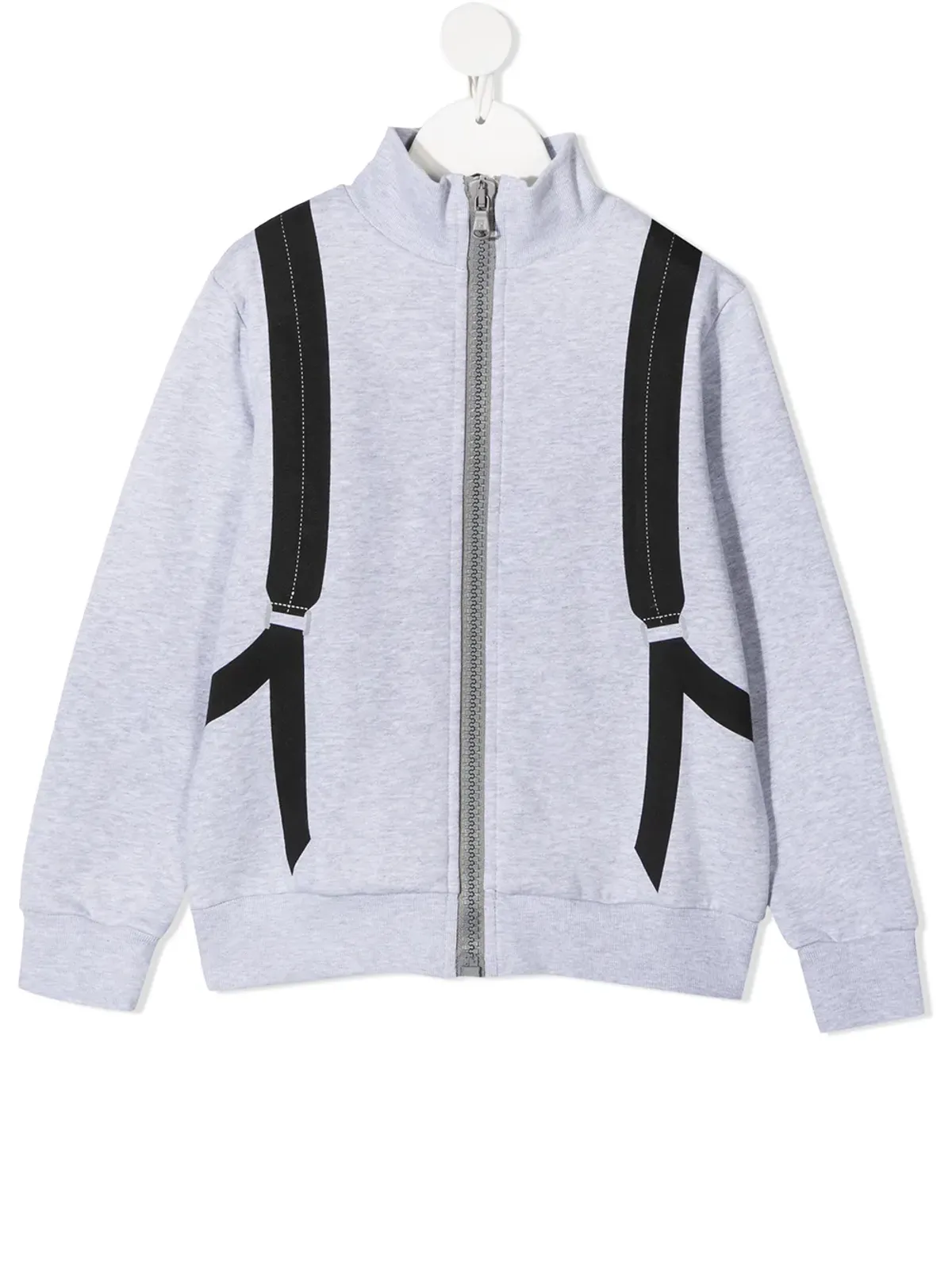 Fendi Kids FFモチーフバックパックプリントスウェットシャツ - 画像1