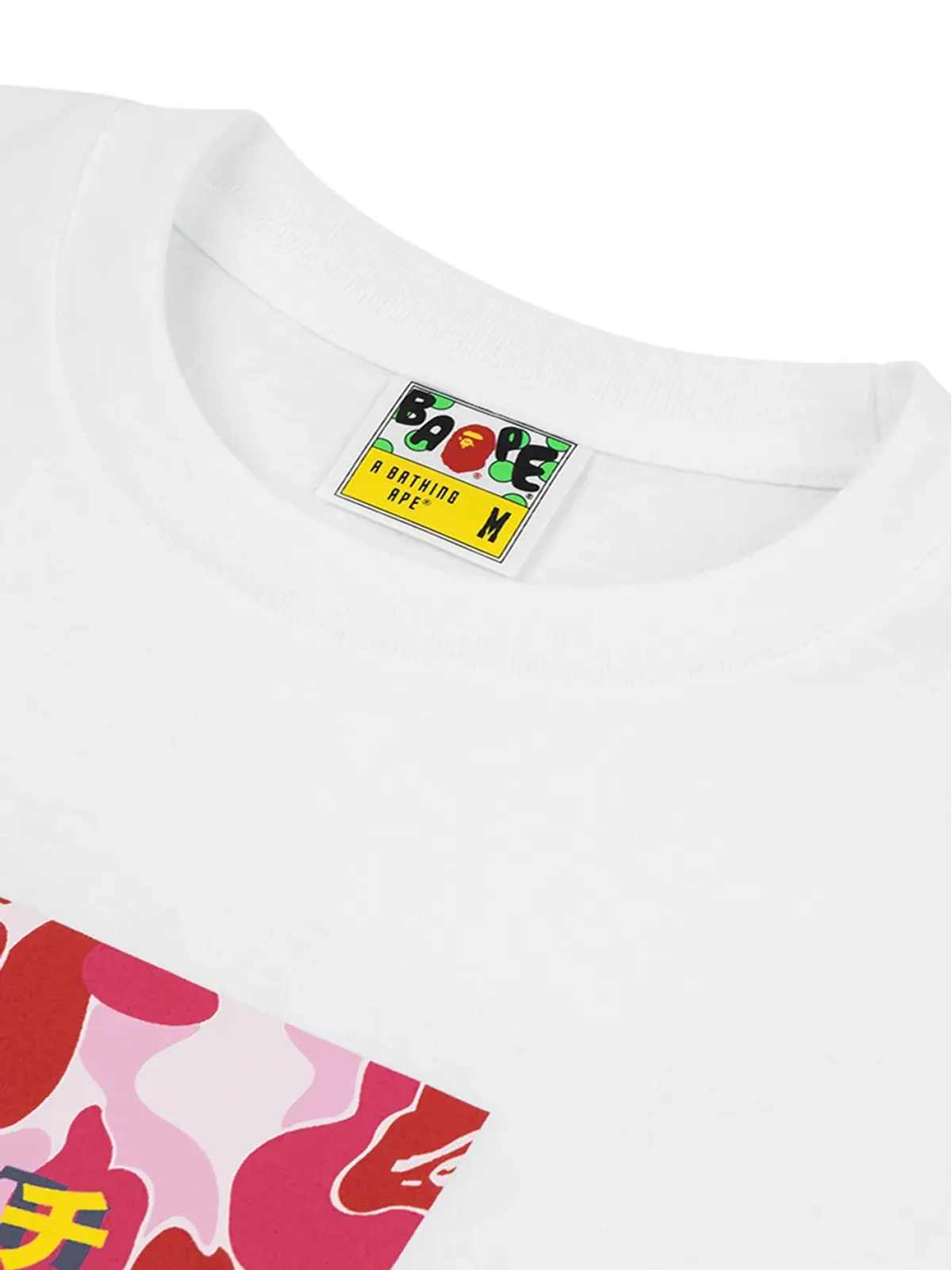 A BATHING APE® x Anti Social Social Club カモフラージュボックス Tシャツ - White - 画像3
