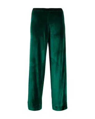 Gilda & Pearl Sara Toga velvet pyjamas - Green - サムネイル2