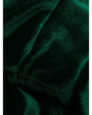 Gilda & Pearl Sara Toga velvet pyjamas - Green - サムネイル4