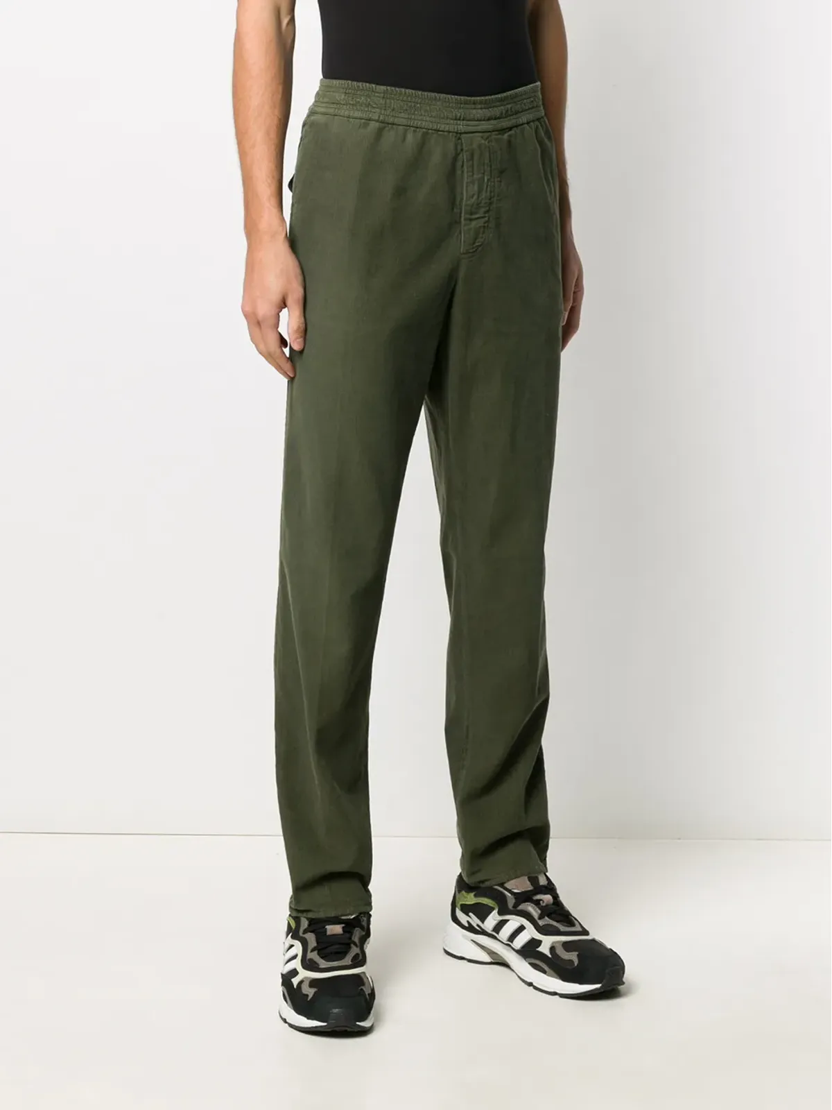 Golden Goose ストレートレッグ コーデュロイパンツ - グリーン - 画像3
