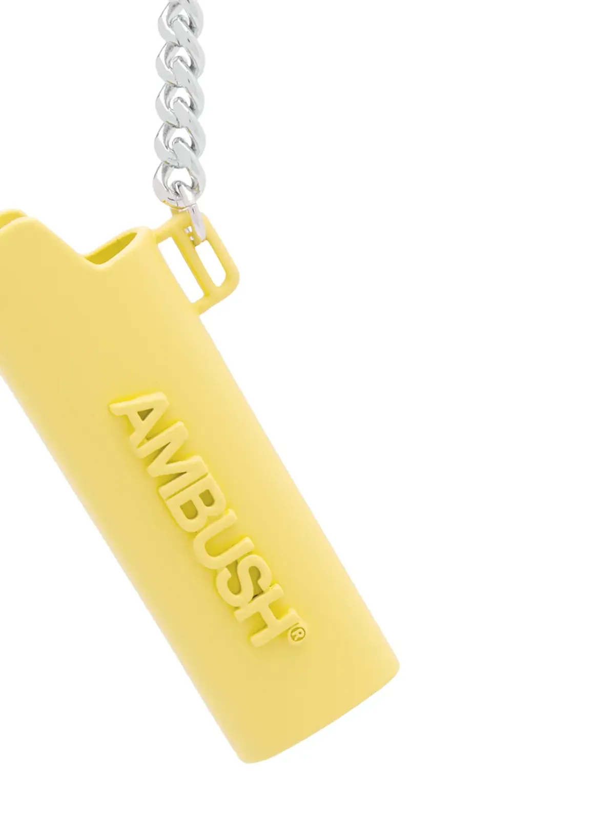 AMBUSH ロゴチャーム キーリング - イエロー - 画像2