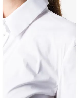 Patrizia Pepe クラシックボタンアップシャツ - White - サムネイル5