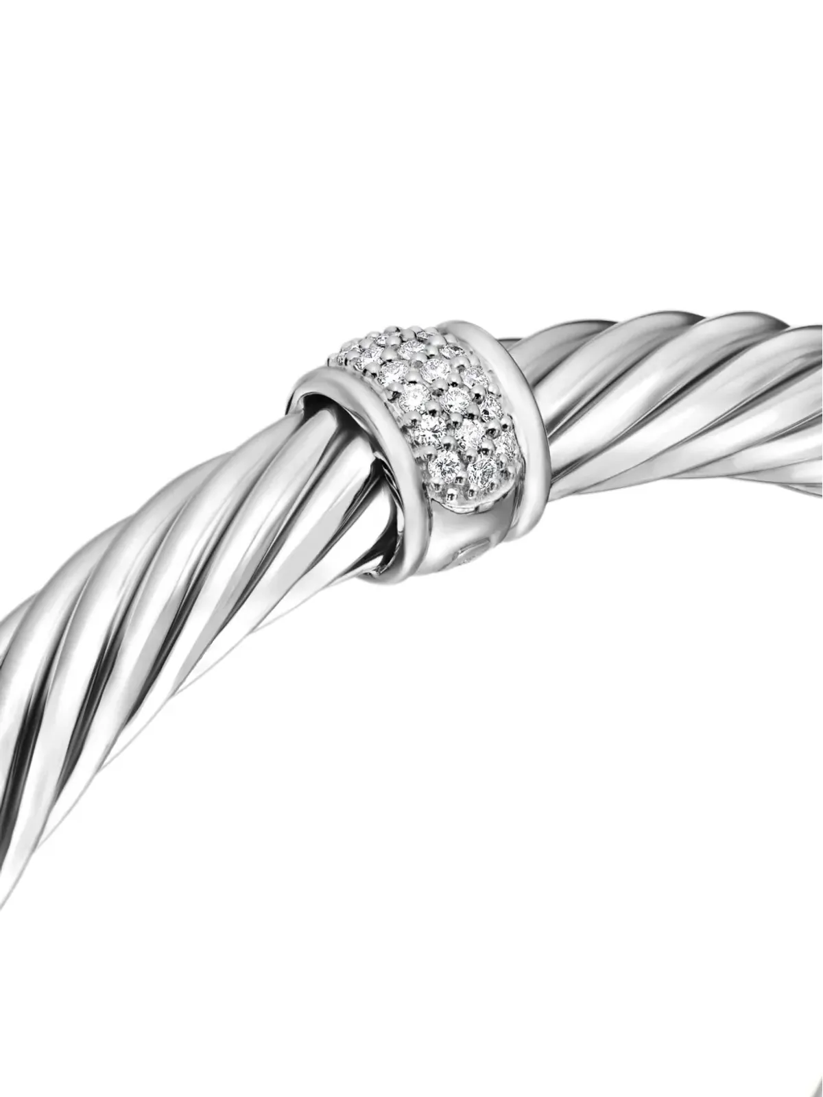 David Yurman クラシック ケーブル ステーション ブレスレット - 画像4