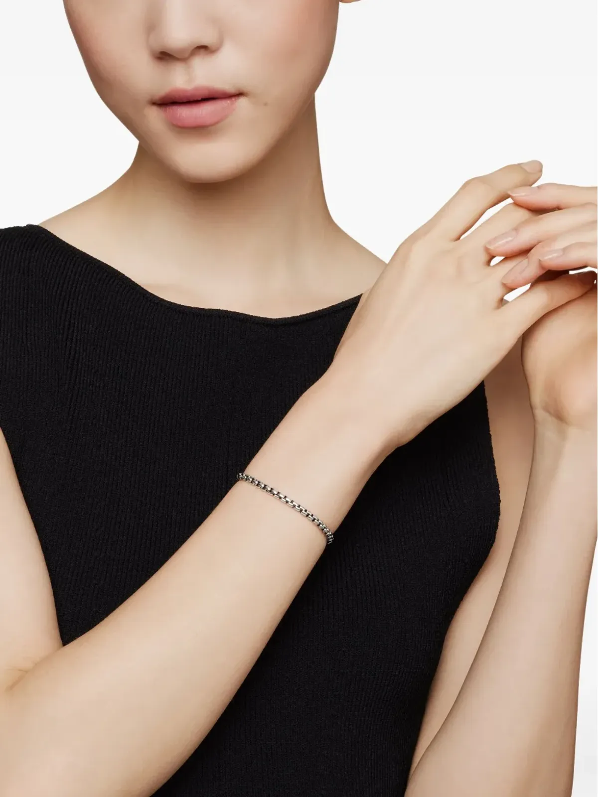 David Yurman DY Bel Aire ボックスチェーン ブレスレット - 画像2
