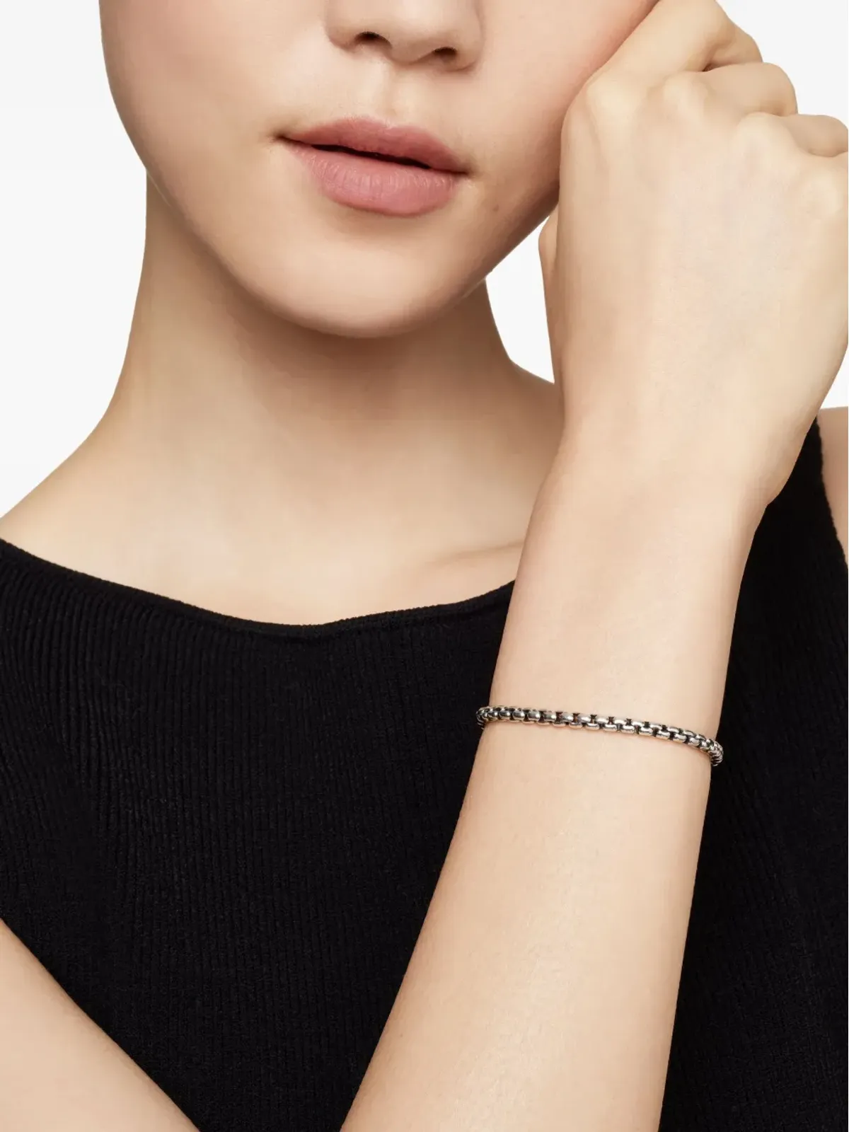 David Yurman DY Bel Aire ボックスチェーン ブレスレット - 画像3
