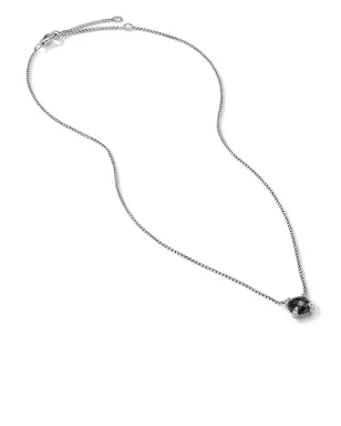 David Yurman ペティット・シャトレーン オニキスとダイヤモンド ネックレス（ブラック） - サムネイル2