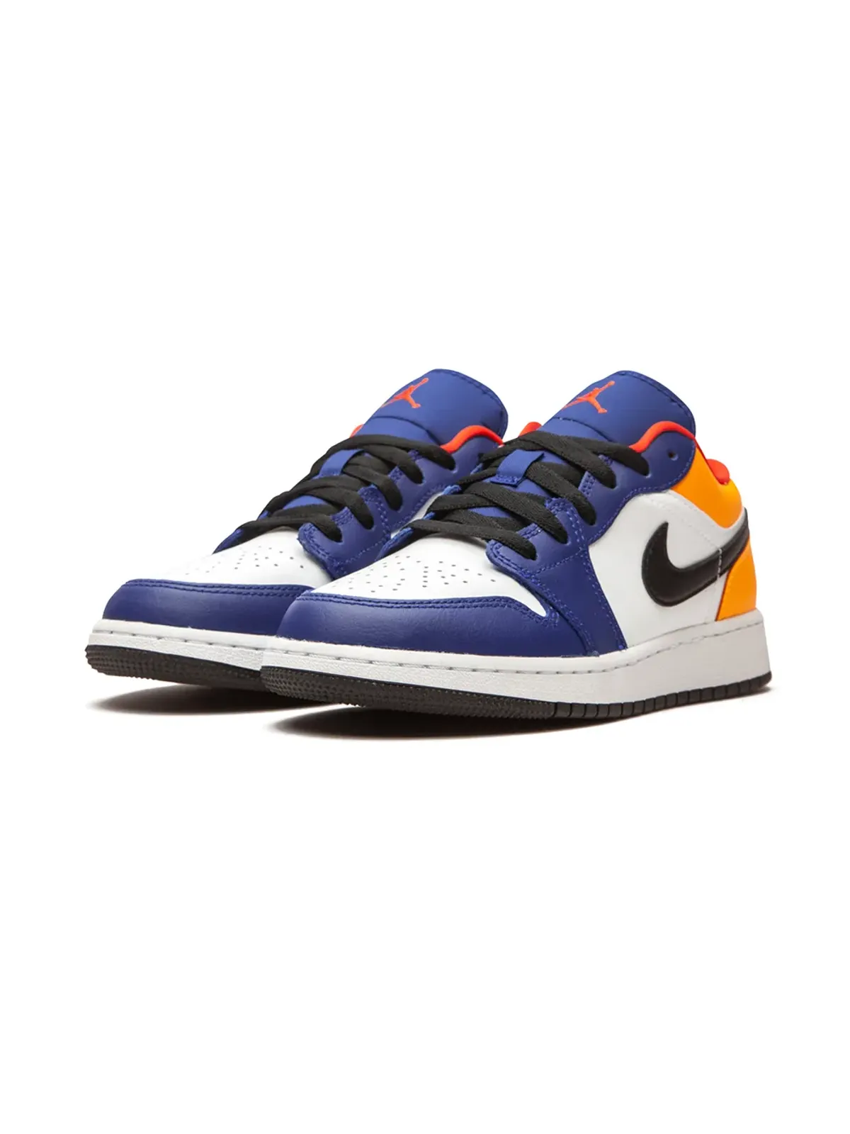 Jordan Kids エアジョーダン1 ロー Royal Yellow スニーカー - 画像2