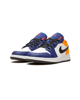 Jordan Kids エアジョーダン1 ロー Royal Yellow スニーカー - サムネイル2