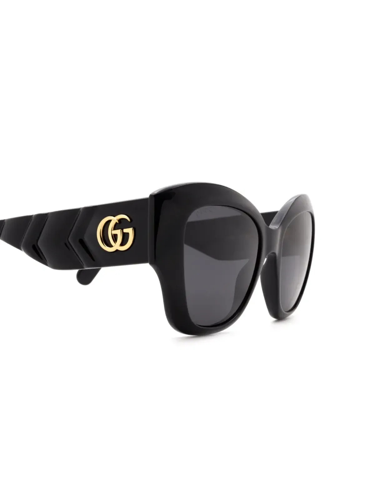 Gucci Eyewear GG0808S オーバーサイズフレーム サングラス - 画像3