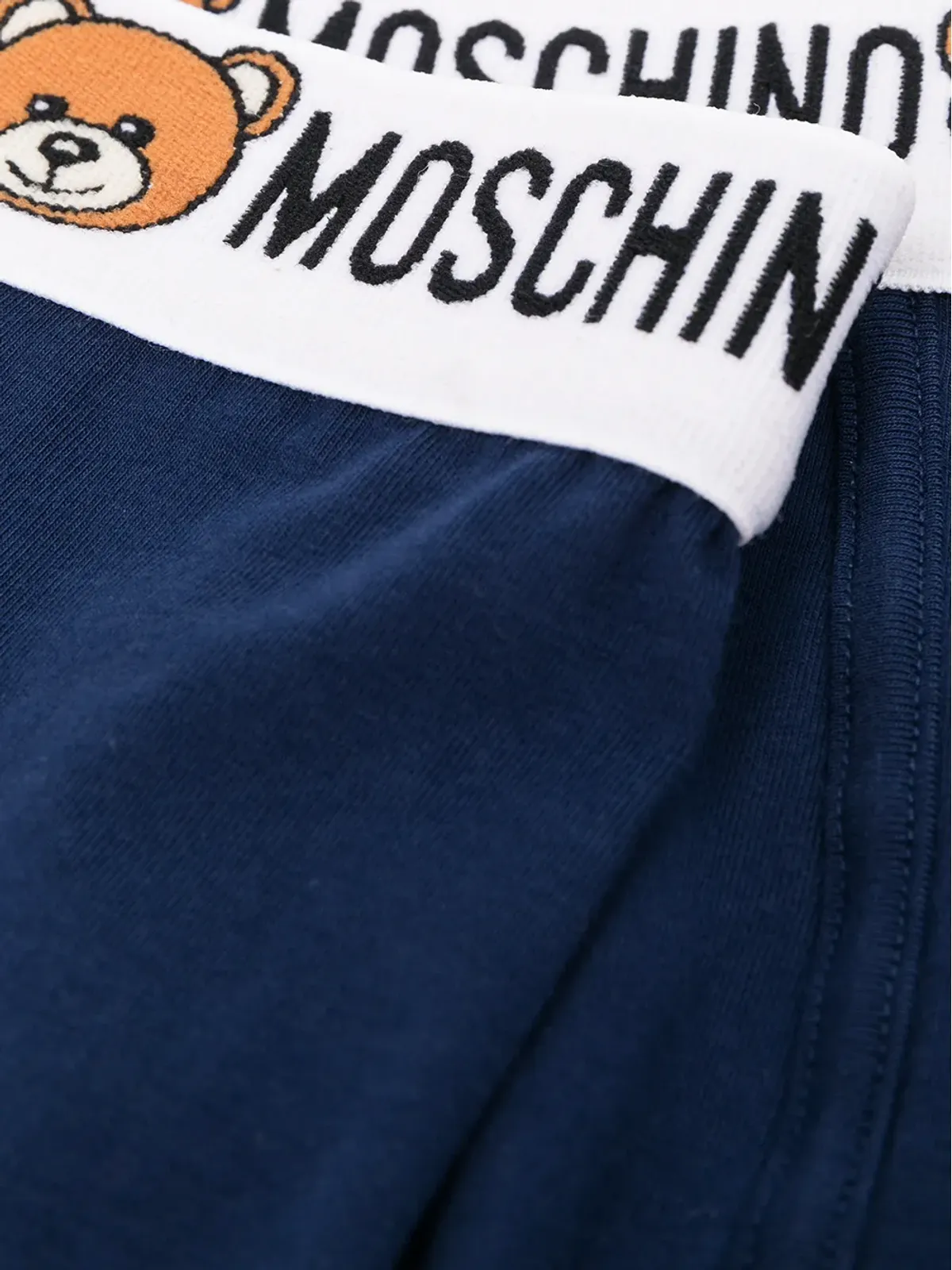 Moschino テディロゴ ウエストバンド ブリーフ - 画像4