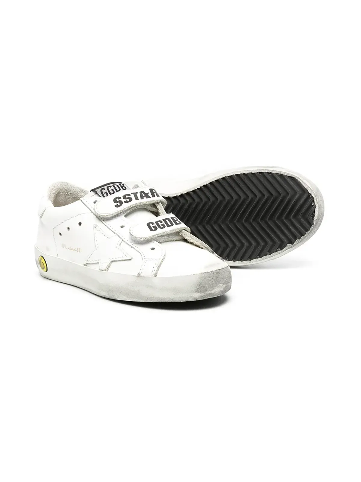 Golden Goose Kids ゴールデン・グース キッズ スーパースター タッチストラップ スニーカー - 画像2