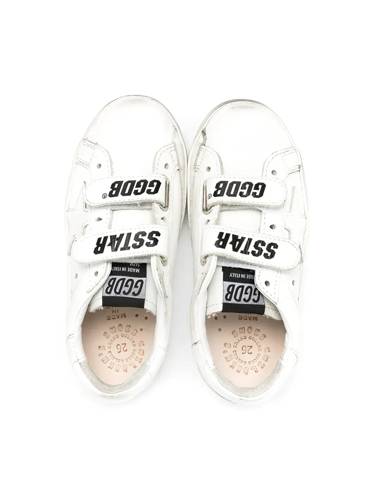 Golden Goose Kids ゴールデン・グース キッズ スーパースター タッチストラップ スニーカー - 画像3