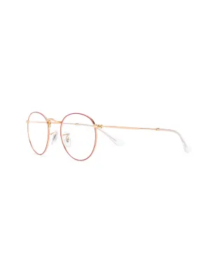 Ray-Ban ラウンドワイヤーフレーム眼鏡 ゴールド - サムネイル2
