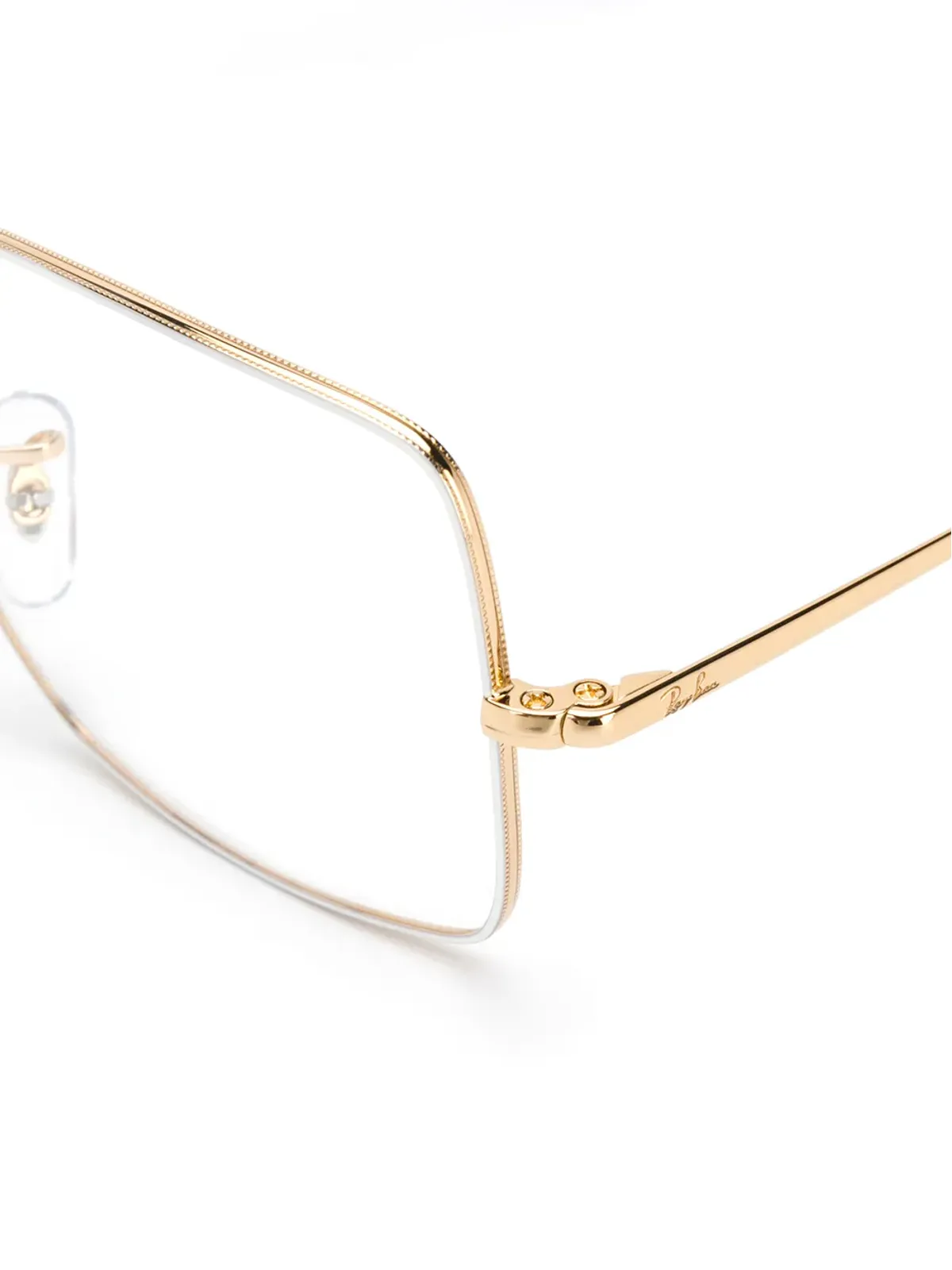 Ray-Ban オーバーサイズスクエアフレーム メガネ - 画像3