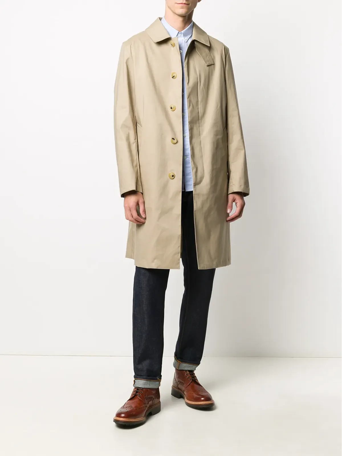Mackintosh マンチェスター・シングルブレスト・カーコート - 画像2