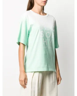 Philosophy Di Lorenzo Serafini グラデーション染めTシャツ - Green - サムネイル3