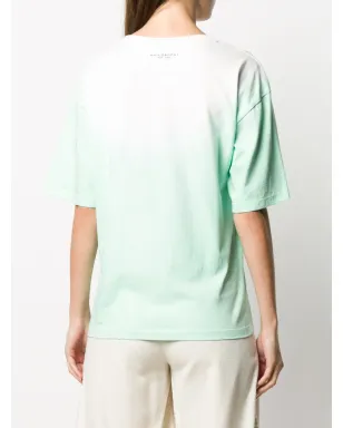 Philosophy Di Lorenzo Serafini グラデーション染めTシャツ - Green - サムネイル4