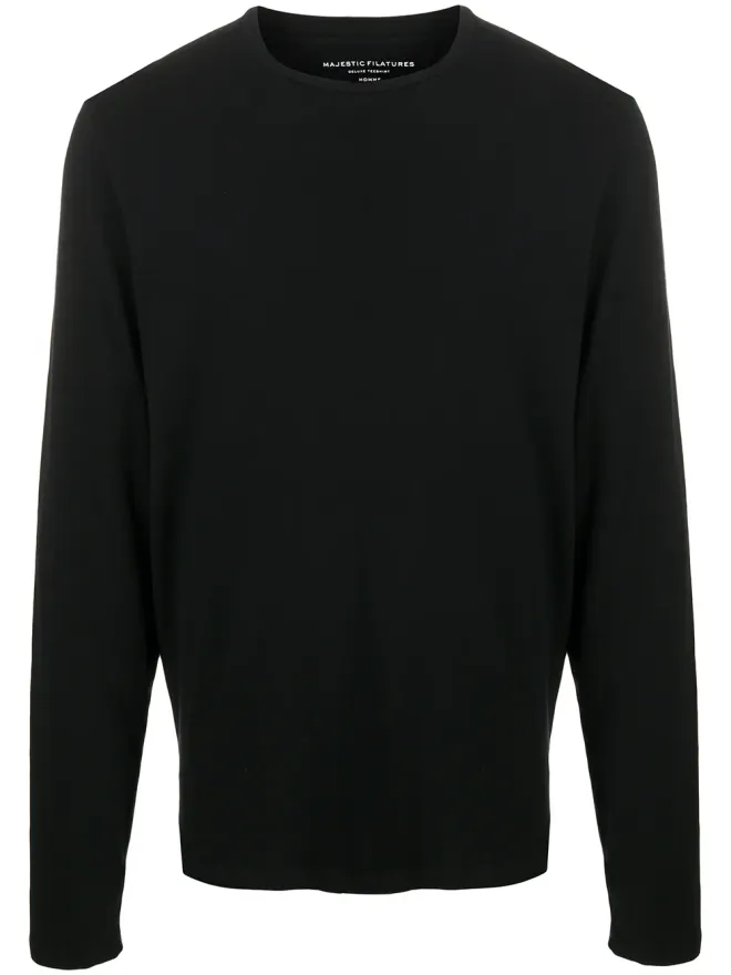 Majestic Filatures Majestic Filatures クルーネック長袖Tシャツの商品画像