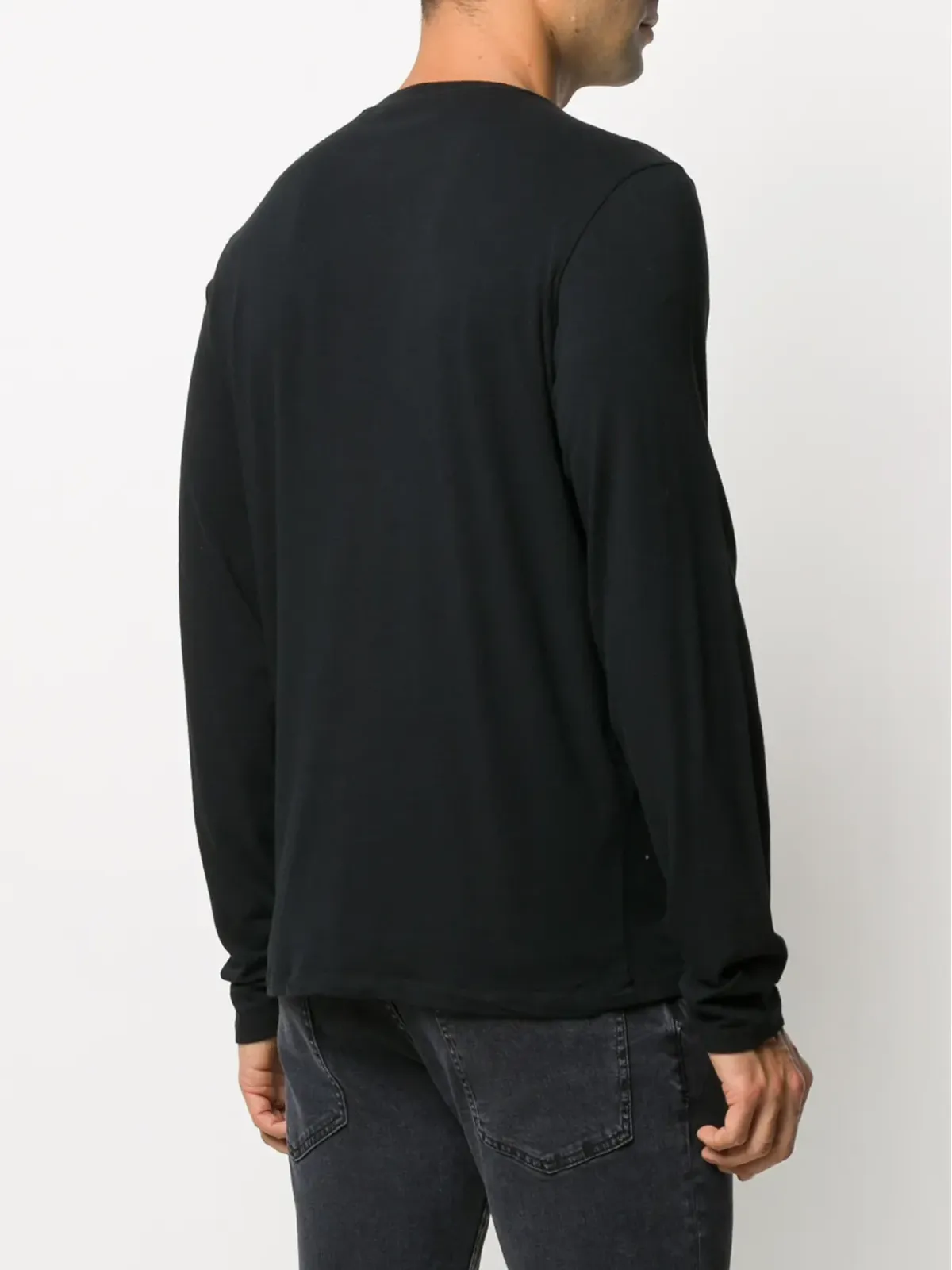 Majestic Filatures クルーネック長袖Tシャツ - 画像4