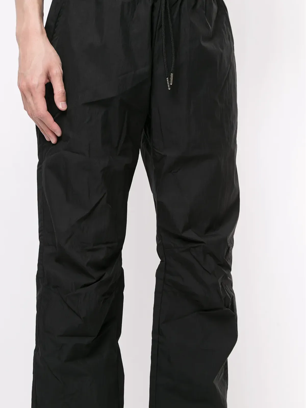 John Elliott シワ加工ドローストリングパンツ - 画像5
