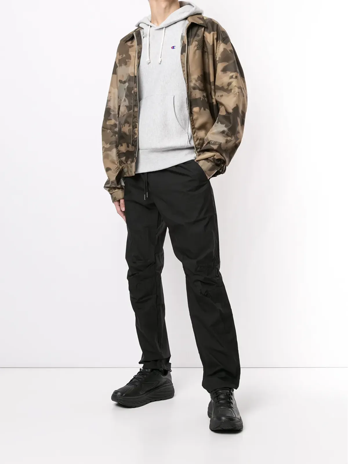 John Elliott シワ加工ドローストリングパンツ - 画像2