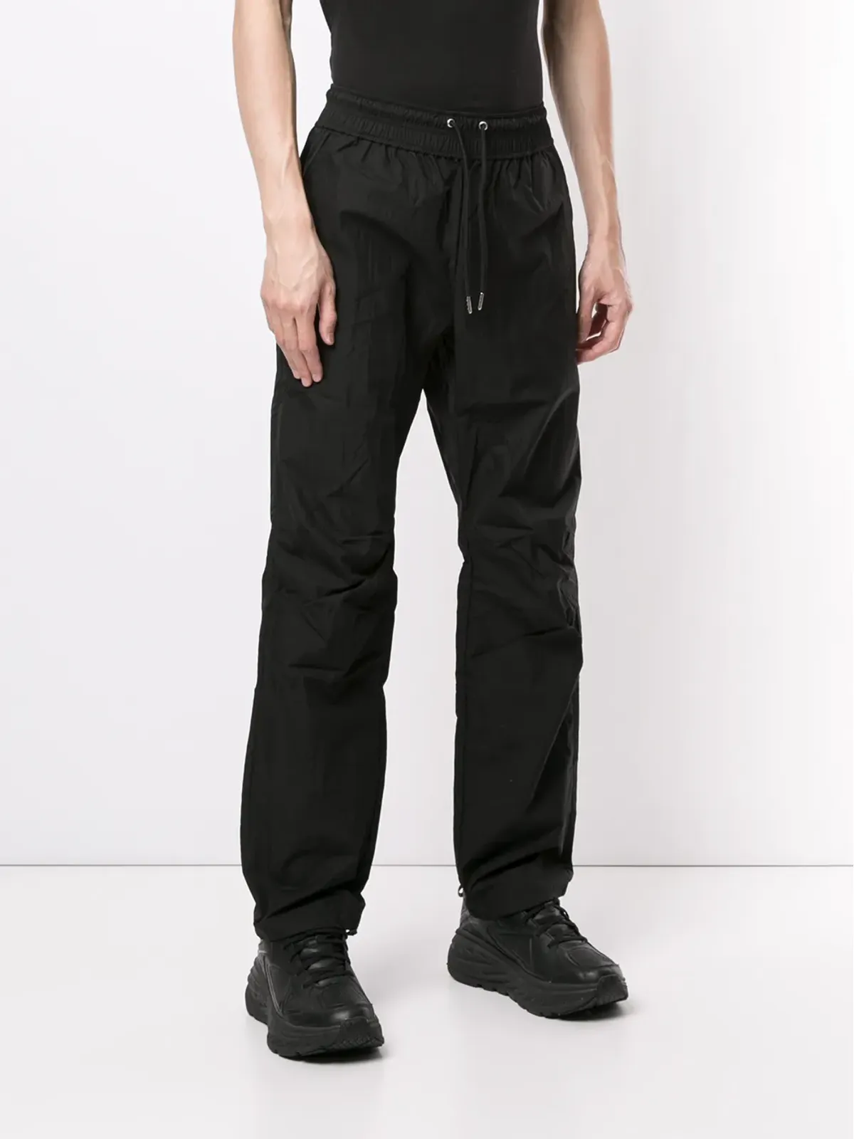 John Elliott シワ加工ドローストリングパンツ - 画像3