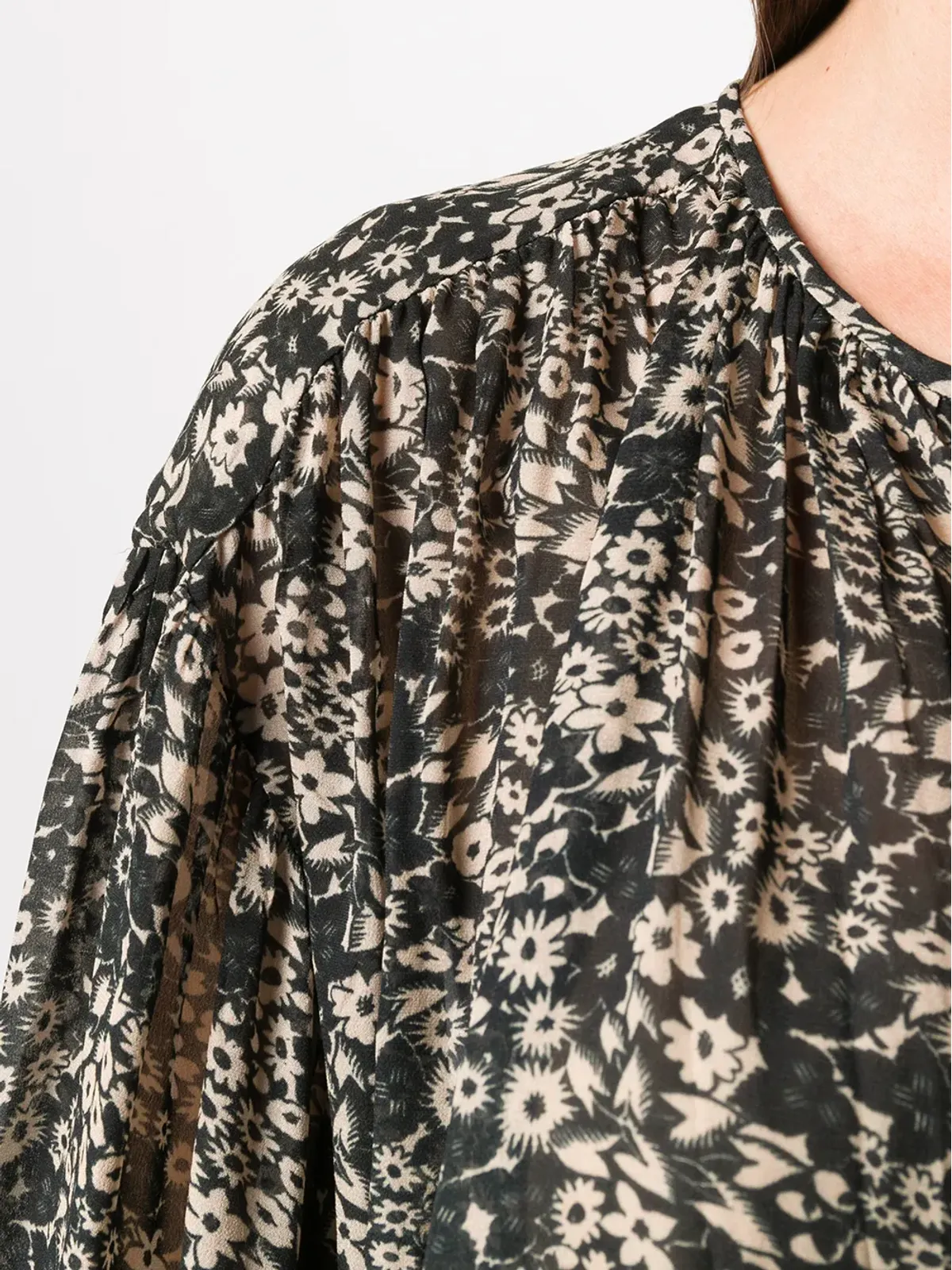 MARANT ÉTOILE リリアナ花柄プリント ブラウス - 画像5