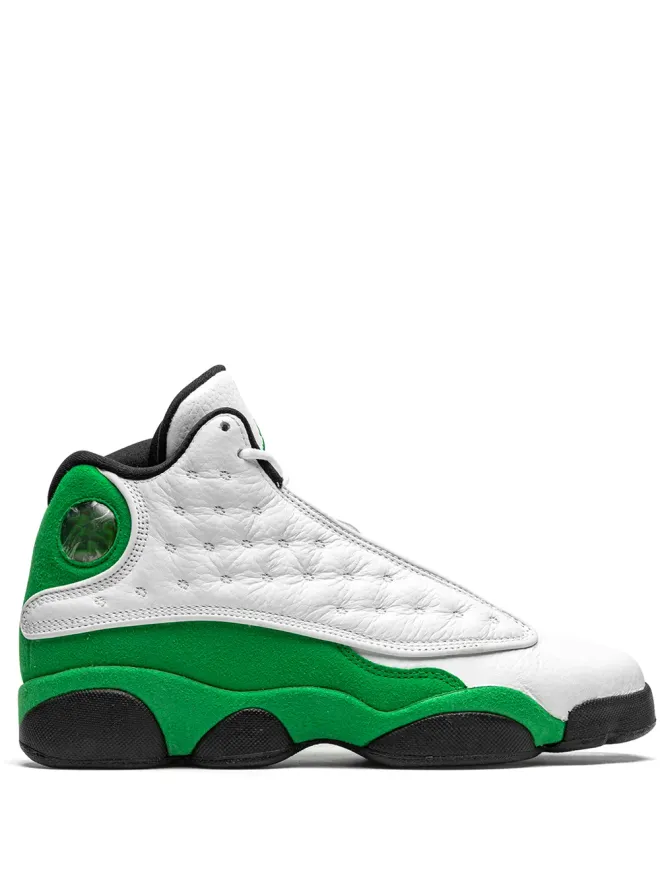 Jordan Kids Jordan Kids Air Jordan 13 Retro "Lucky Green" sneakers - Whiteの商品画像