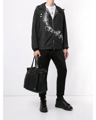 Alexander McQueen 花柄プリントのジップフロントフードジャケット - サムネイル2