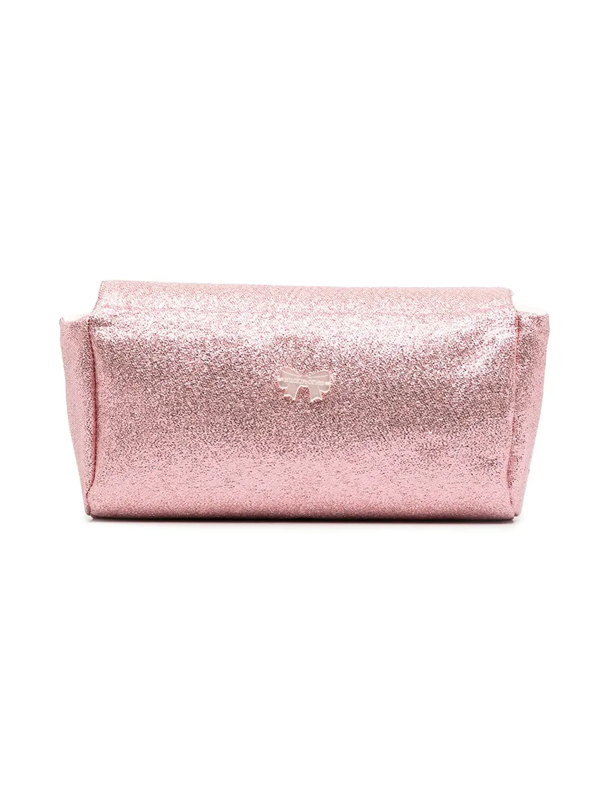 Hucklebones London リボンモチーフのグリッター風バッグ - 画像3